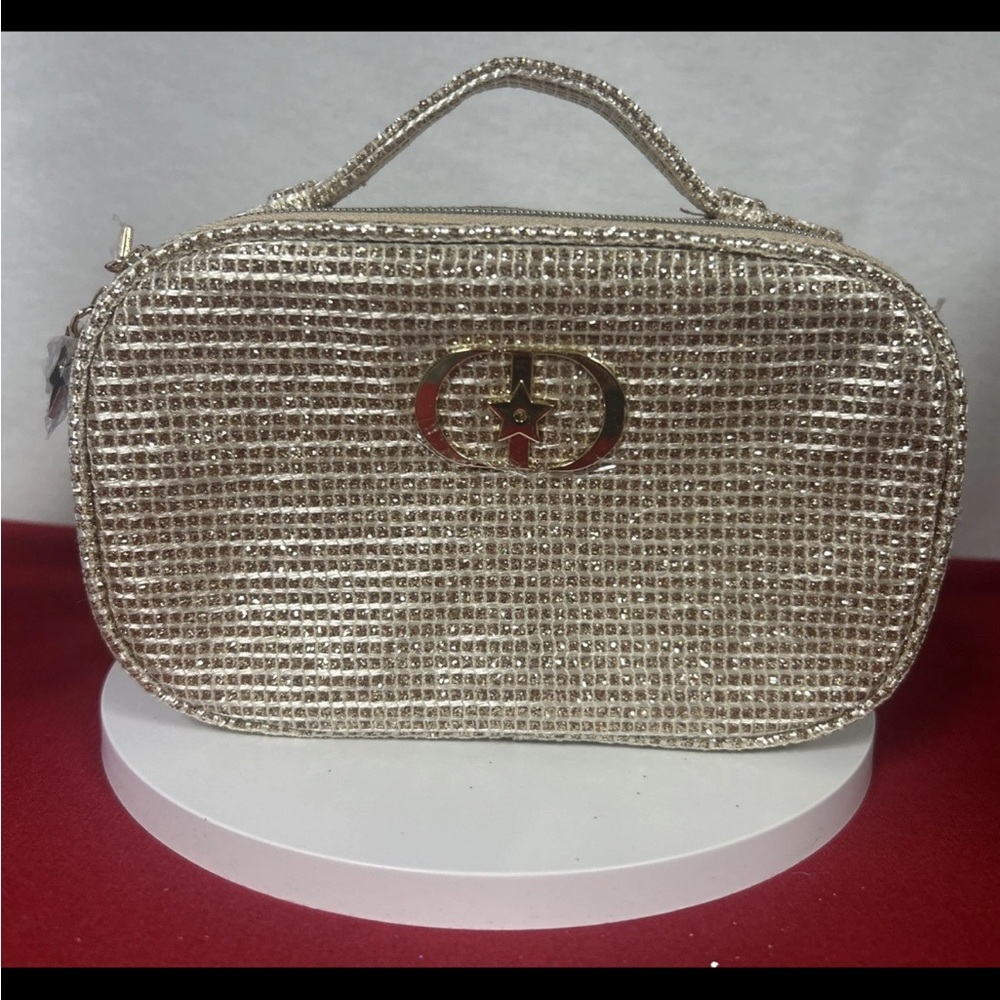 Dior Gold Textured Women's Handbag GWP